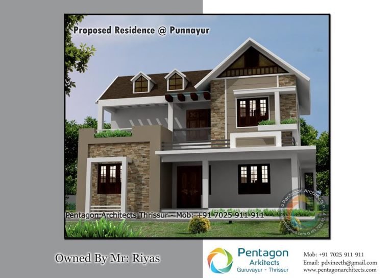 2000 Square Feet 3 Bedroom Modern Amazing Home Design and Plan