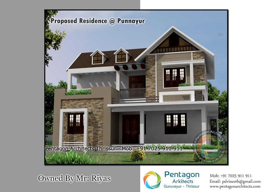 2000 Square Feet 3 Bedroom Modern Amazing Home Design and Plan