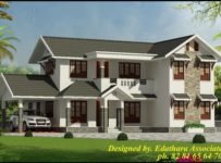 2722 Sq Ft, Modern, Double Floor Kerala Home
