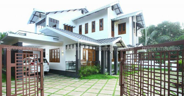 A CONTEMPORARY HOUSE..