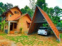 1630 square feet nature home design in kollam