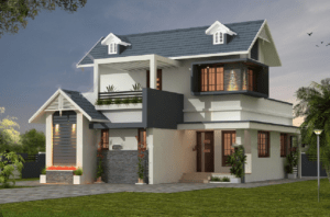1676 Square Feet 3 Bedroom Kerala Home Design and Plan