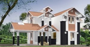 4 Bedroom 2800sq.ft Kerala Home Design plan free