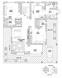 1350 Square Low Cost House in Kerala with Plan & Photos