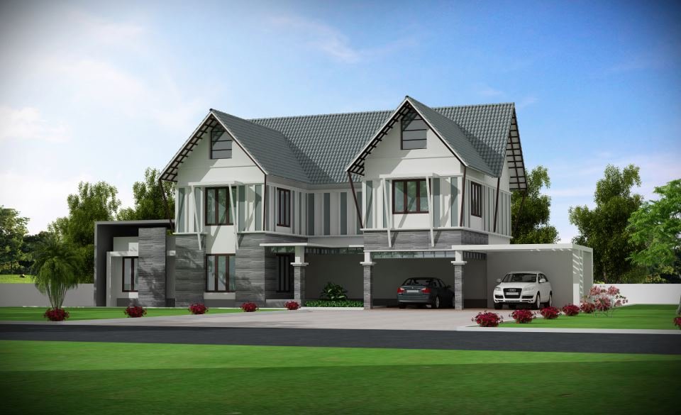 6708 SqFt Double Floor Luxury Home Design and Plan