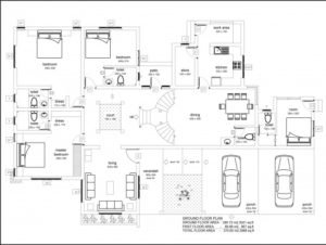 6708 SqFt Double Floor Luxury Home Design and Plan