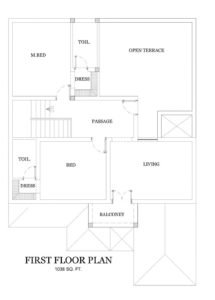 1200 sq ft house plane Free with Photos