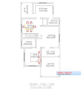 2013 Sq Ft 3 Bedroom Modern Home Design With Plan