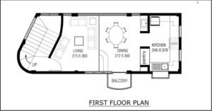 1.9 Cent Plot 1400 Square Feet 2 Bedroom Home Design