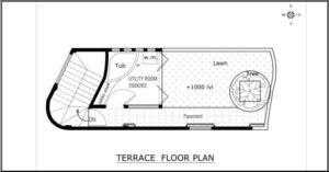 1.9 Cent Plot 1400 Square Feet 2 Bedroom Home Design