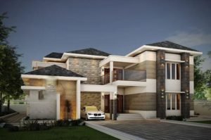 709 SqFt 5 Bedroom Luxury Home Design and Plan