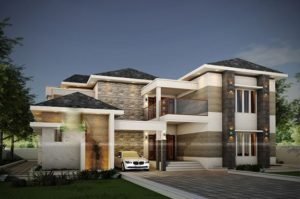 709 SqFt 5 Bedroom Luxury Home Design and Plan