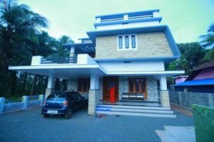 Double Floor Contemporary 1700 Square Feet Modern Home Design and Plan