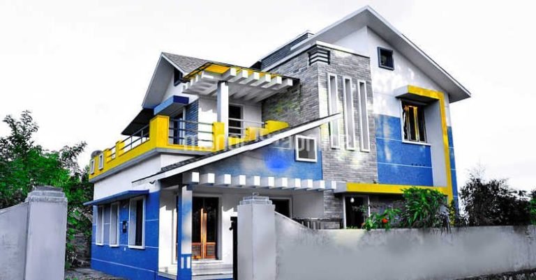 2053 Square Feet 4 Bedroom Fusion Style Traditional Home Plan