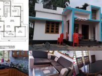 1000 Square Feet 2 Bedroom Low Budget Simple House and Plan