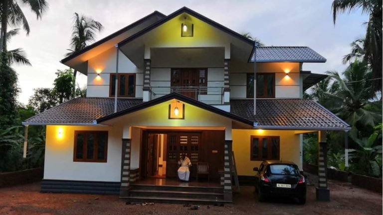 2500 Square Feet 4 Bedroom Traditional Style Beautiful House and Interior