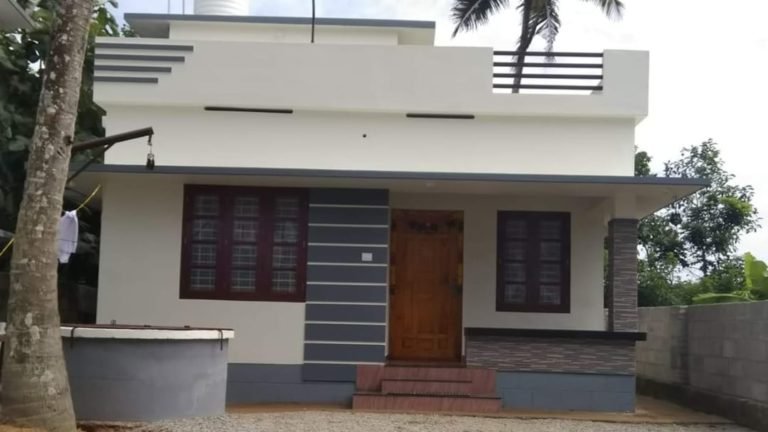 700 Square Feet 2 Bedroom Kerala Style Single Floor House and Plan