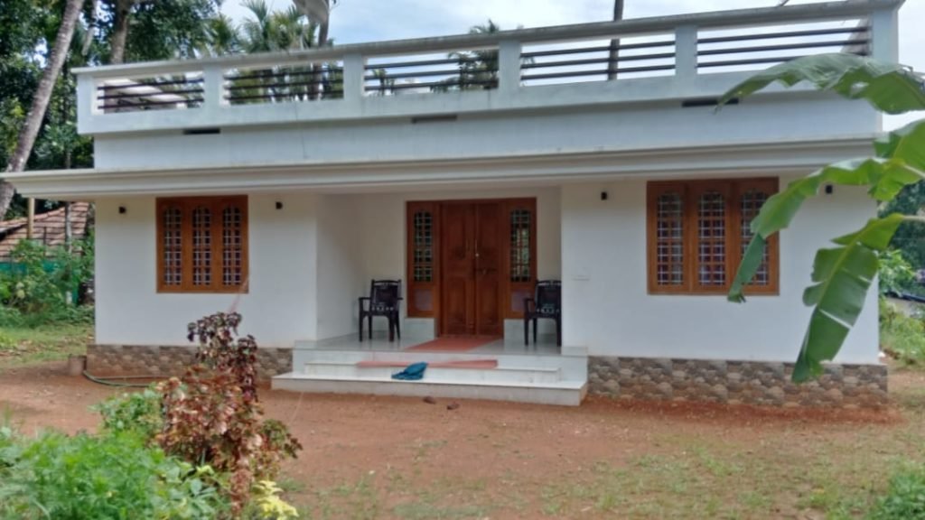 1000 Square Feet 3 Bedroom Single Floor Low Cost House and Plan
