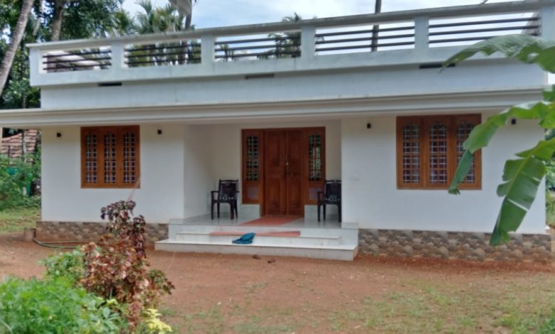 1000 Square Feet 3 Bedroom Single Floor Low Cost House and Plan