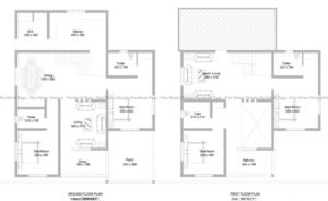 2151 Square Feet 4 Bedroom Contemporary Style Modern Plan