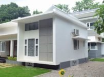 2450 Square Feet 4 Bedroom Fusion Style Two Floor Modern Amazing Home