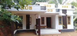 750 Square Feet 2 Bedroom Single Floor Modern Style House and Plan