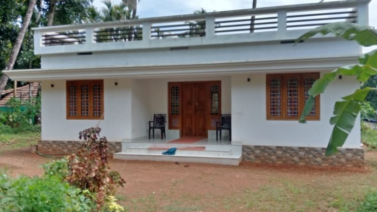 1026 Square Feet 3 Bedroom Single Floor House and Free Plan