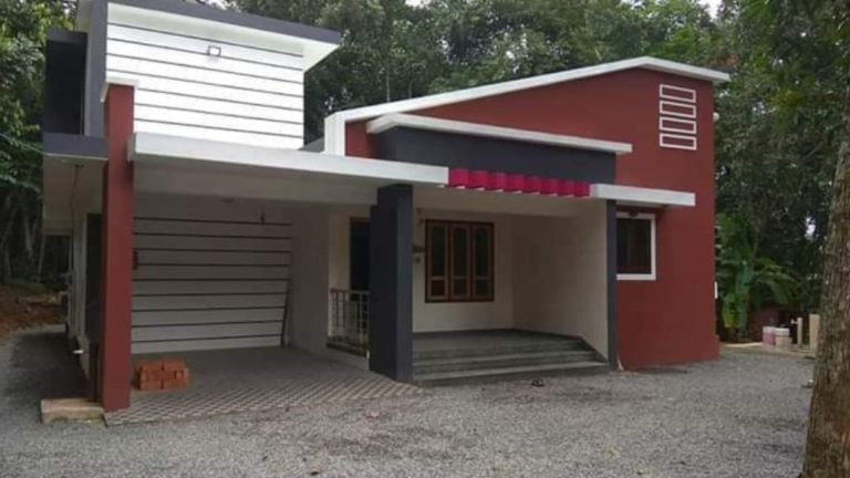 1260 Square Feet 3 Bedroom Single Floor Modern Beautiful House