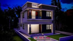 1280 Square Feet Modern Double Floor House design and Plan