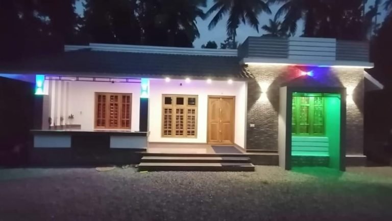1300 Square Feet 3 Bedroom Single Floor Beautiful House and Plan