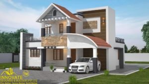 1601 Square Feet 3 Bedroom Contemporary Style House and Plan