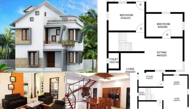 1690 Square Feet 3 BHK Contemporary Style Modern House and Plan