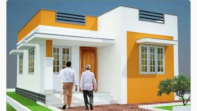 2 Bedroom Single Floor Modern House For 8.5 Lack, Free Plan