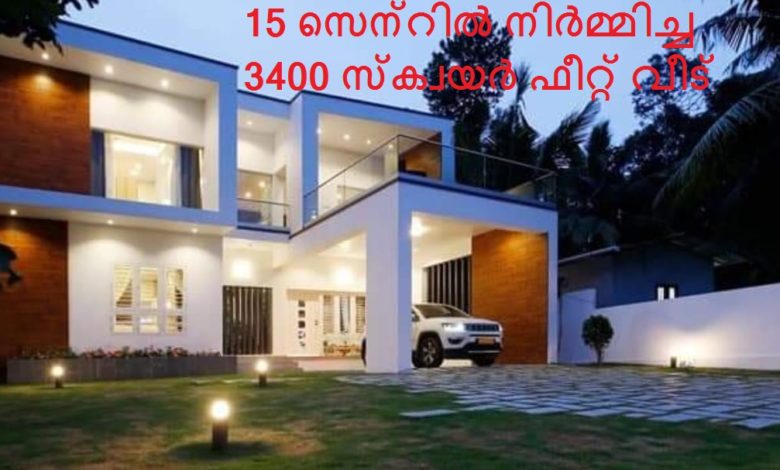 3400 Square Feet Contemporary Style Home and Interior at 15 Cent Plot