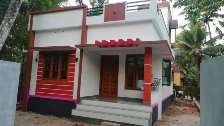 700 Square Feet 2 Bedroom Single Floor Modern House and Plan