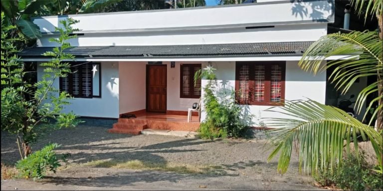 1000 Square Feet 3 Bedroom Simple Style Single Floor Low Cost House and Plan