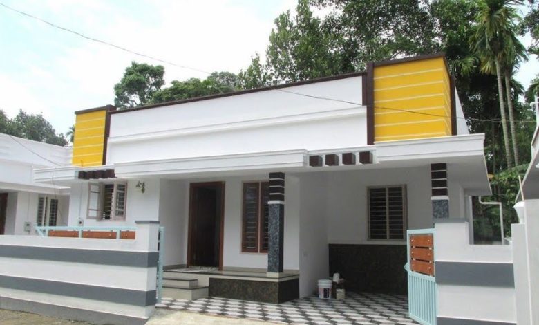 1097 Square Feet 3 Bedroom Single Floor Beautiful House and Plan