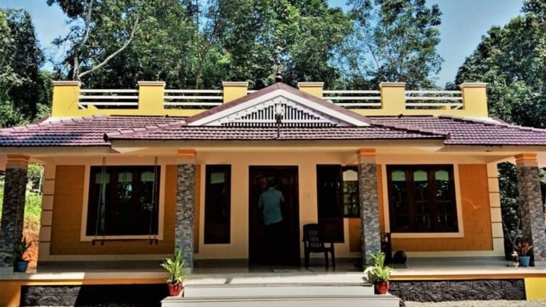 1191 Square Feet 3 Bedroom Traditional Style Single Floor Beautiful House