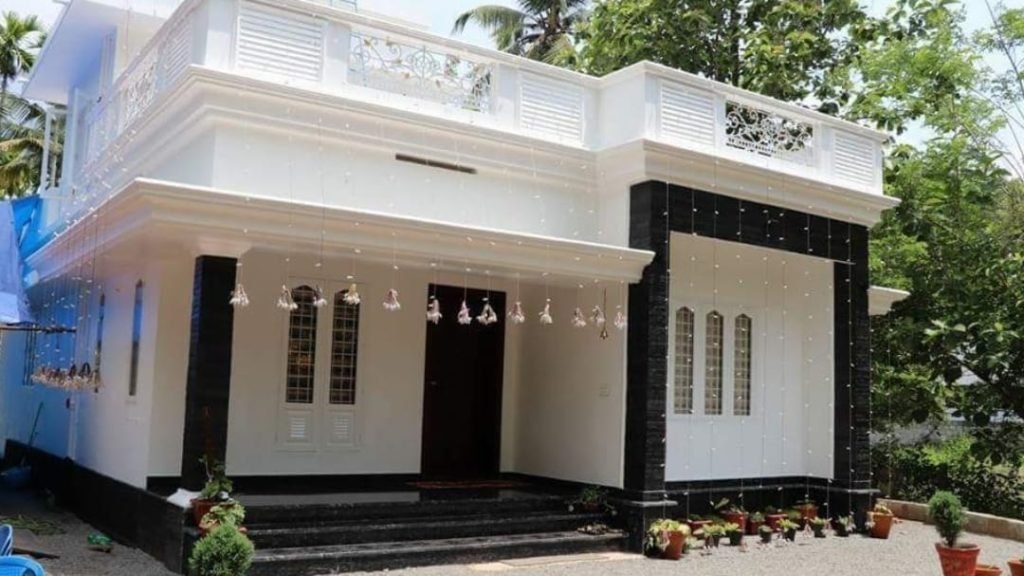 1200 Square Feet 2 Bedroom Single Floor Modern House and Plan