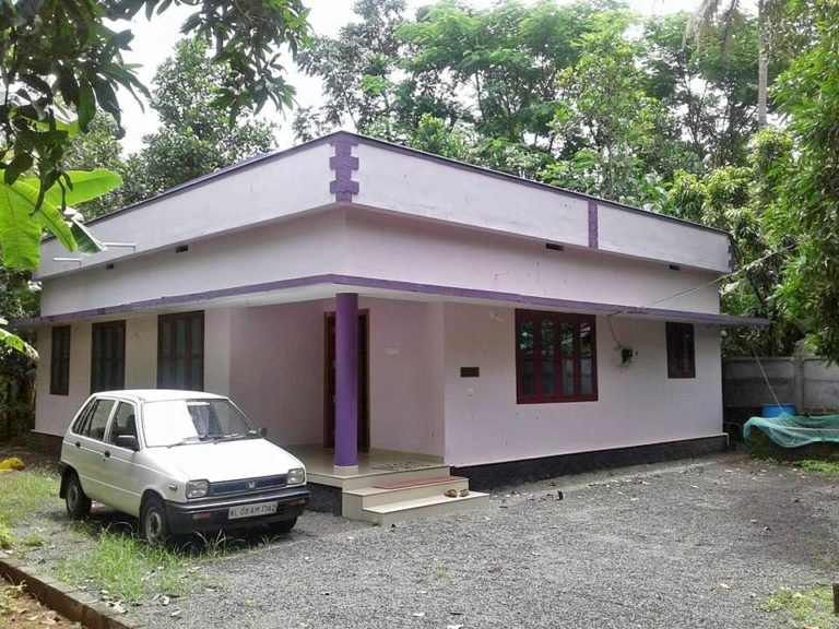 1200 Square Feet 3 Bedroom Kerala Style Simple House at 11.5 Cent Land