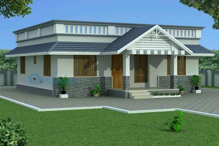 1200 Square Feet 3 Bedroom Traditional Style Beautiful House and Plan
