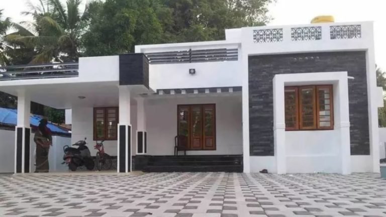 1250 Square Feet 3 Bedroom Single Floor Modern Beautiful House and Plan