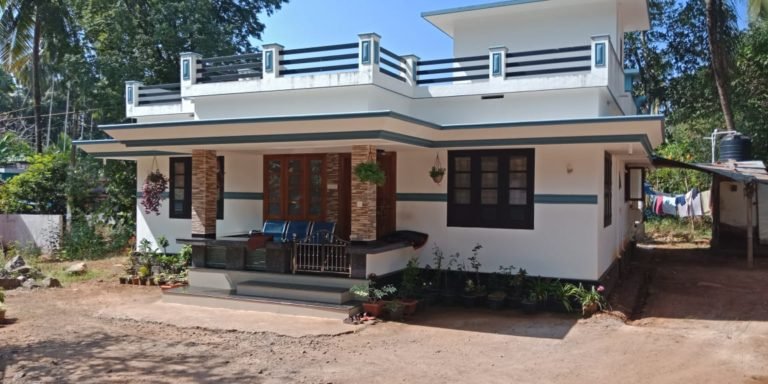 1250 Square Feet 3 Bedroom Single Floor Modern House and Plan