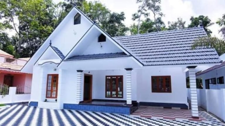 1300 Square Feet 3 Bedroom Single Floor Modern House and Plan