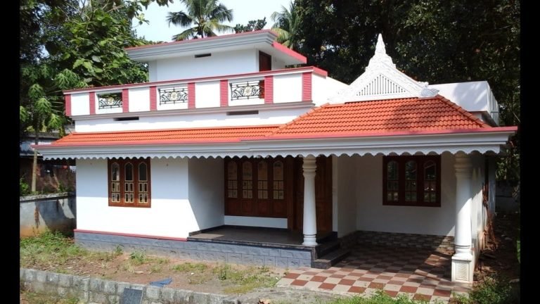 1350 Square Feet 3 Bedroom Traditional Style Beautiful House and Plan