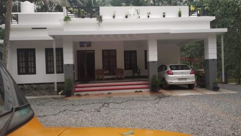 1650 Square Feet 3 Bedroom Single Floor Modern House and Plan