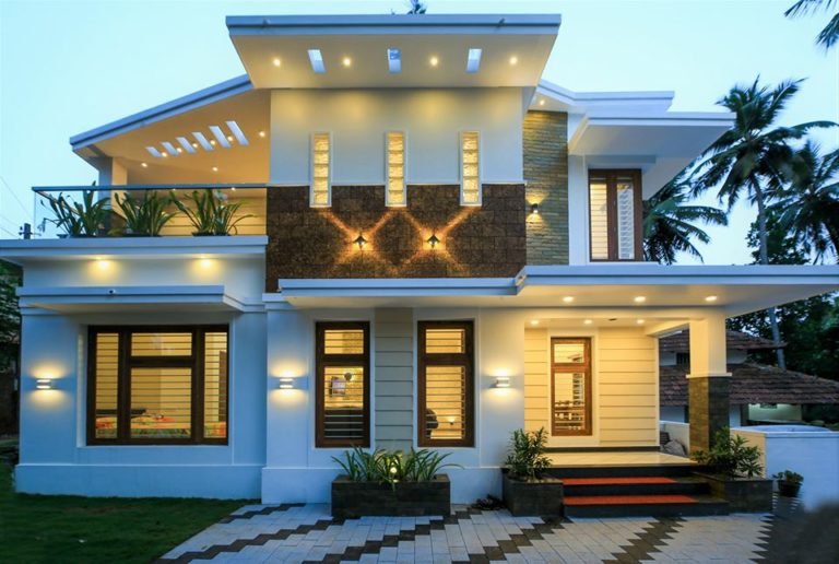 1683 Square Feet 4 Bedroom Contemporary Style Modern Home and Plan