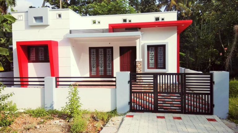2 Attached Bathroom Modern Single Floor House at 3 Cent Plot