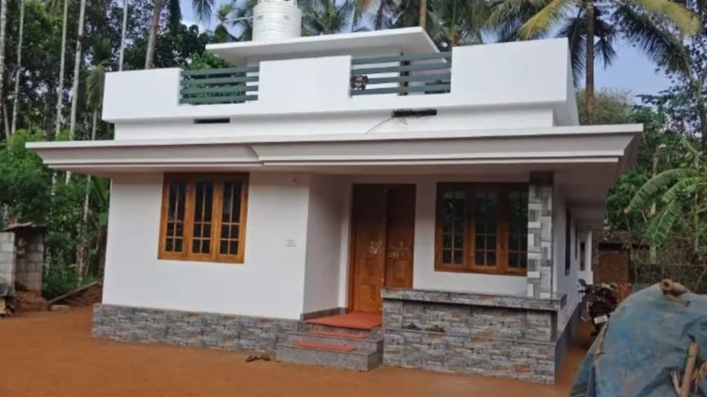 700 Square Feet 2 Bedroom Single Floor Beautiful Simple House and Plan