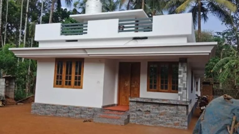 700 Square Feet 2 Bedroom Single Floor Beautiful Simple House and Plan